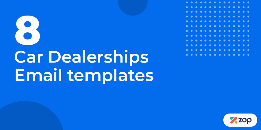 8 Email Templates For Car Dealerships