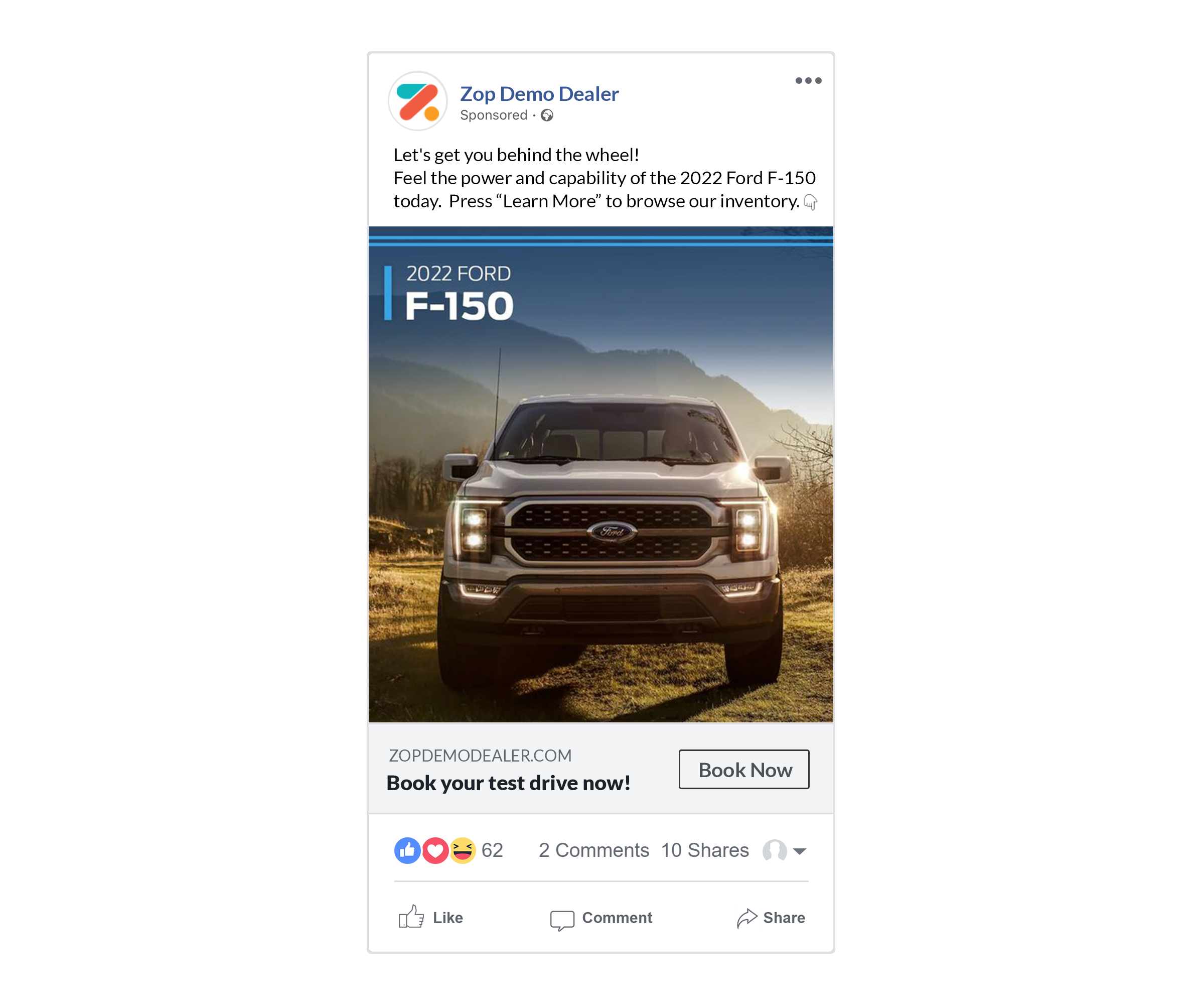 High-performing Facebook advertising standards for car dealerships