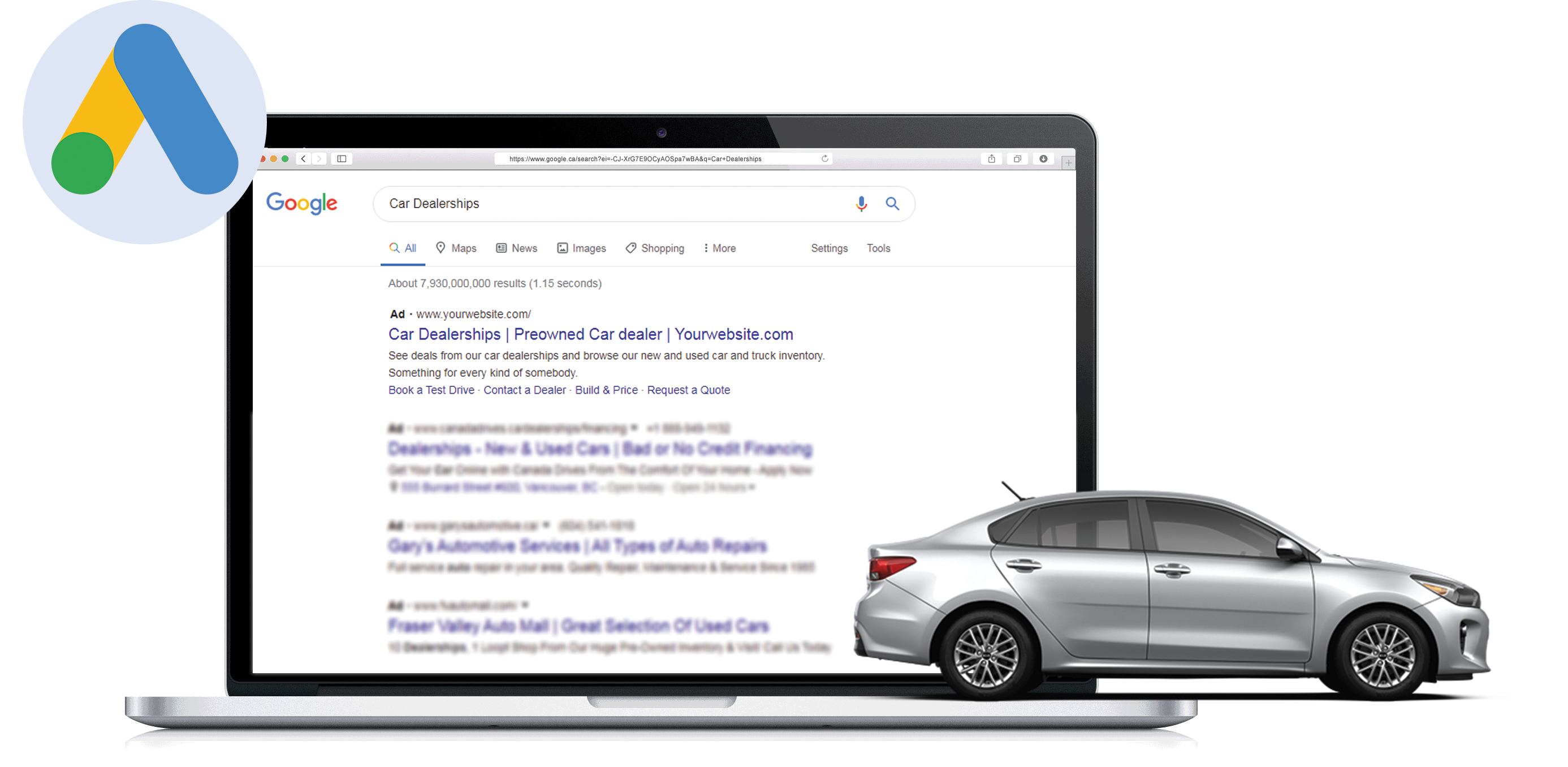 Search Engine Marketing SEM for Car Dealers, PPC for Auto Dealers