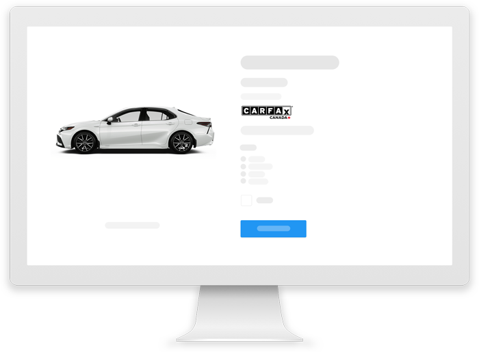 CarFax integration for vehicle history reports